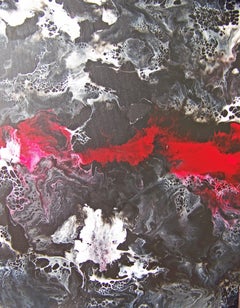 Here Comes the Night I-Diptych, Painting, Oil on Canvas