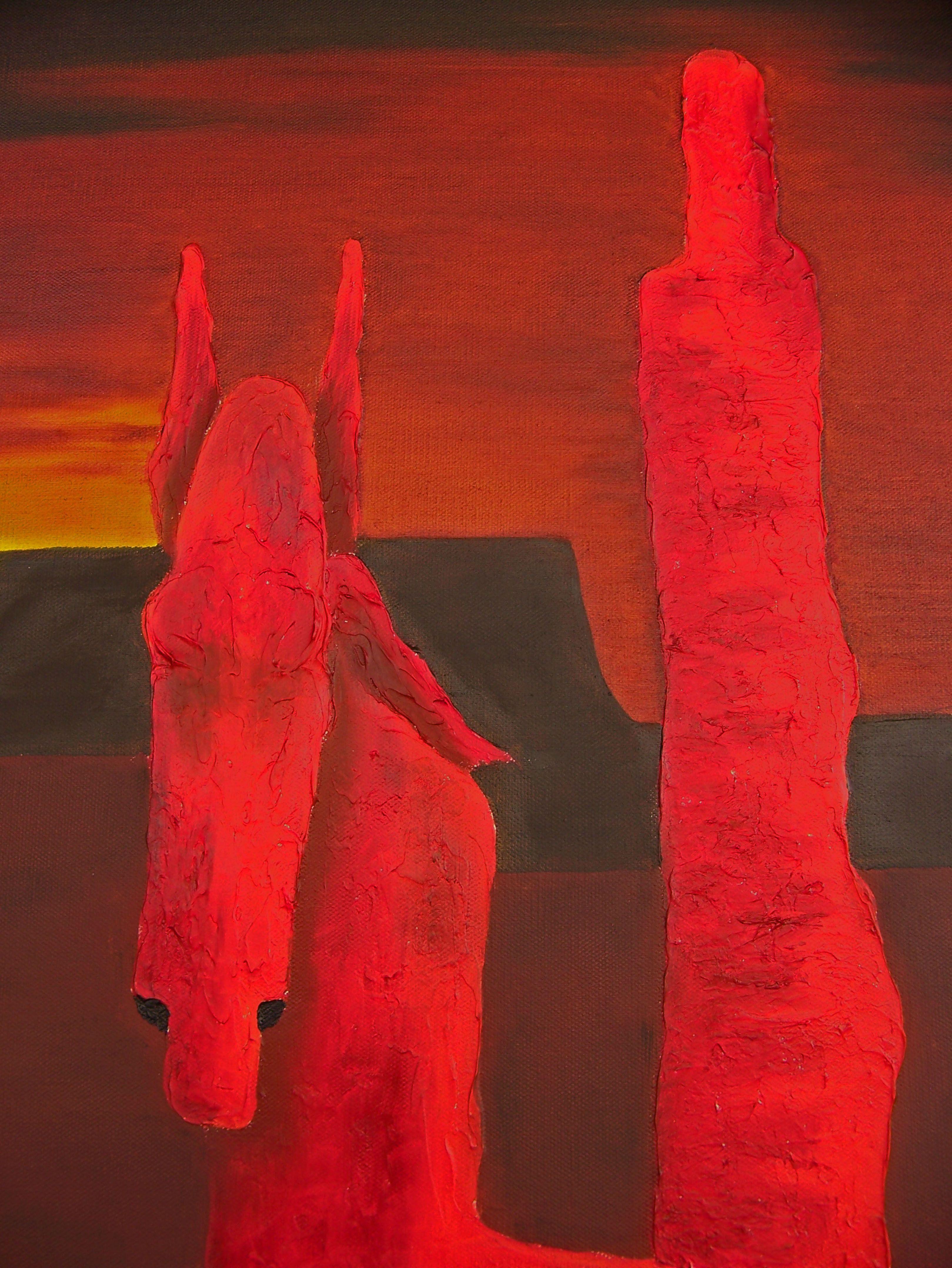 Horse with no Name---Grande, Painting, Oil on Canvas 3