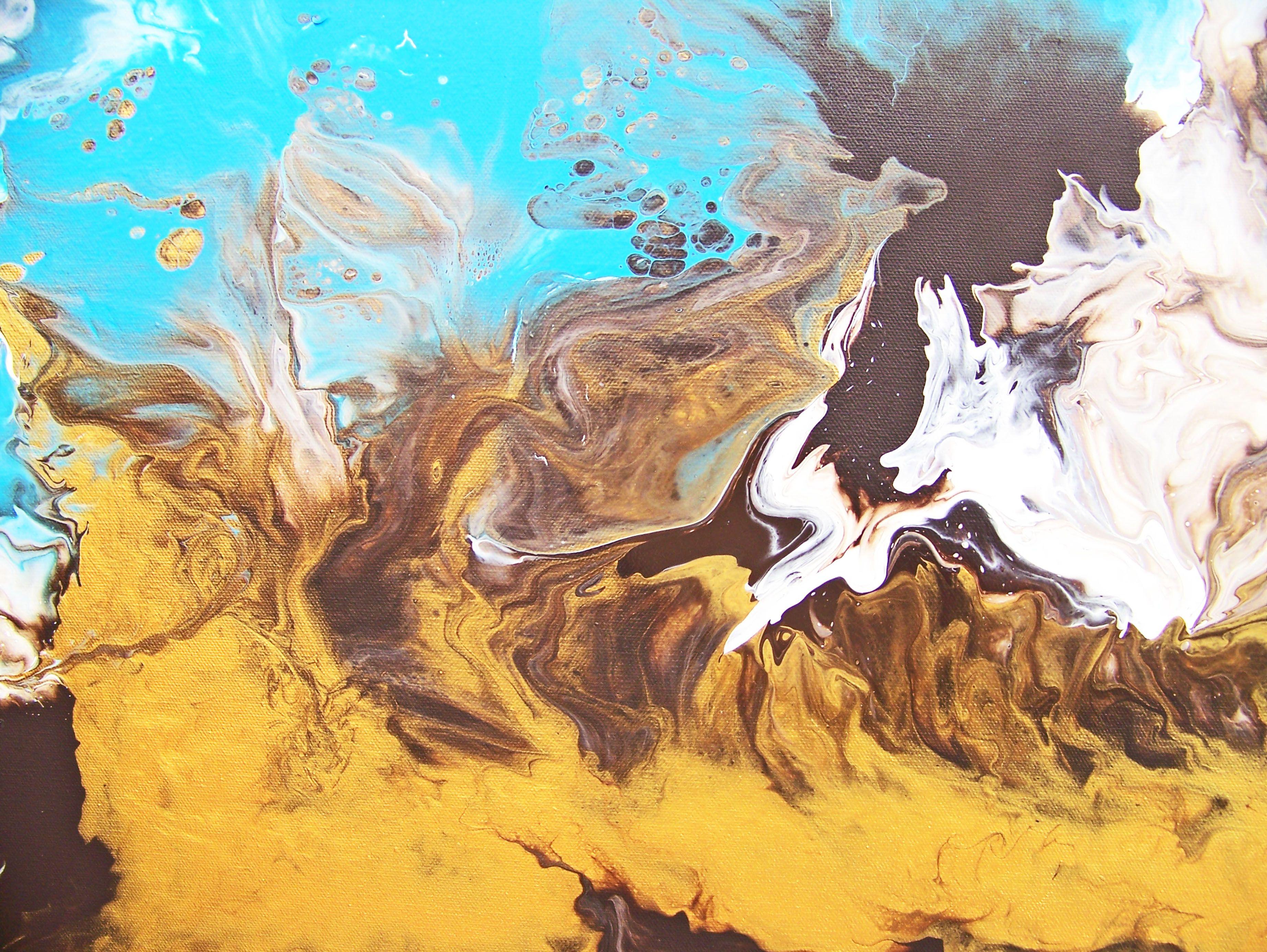 Love's Memories II, Gemälde, Öl auf Leinwand (Abstrakt), Painting, von Jo Moore