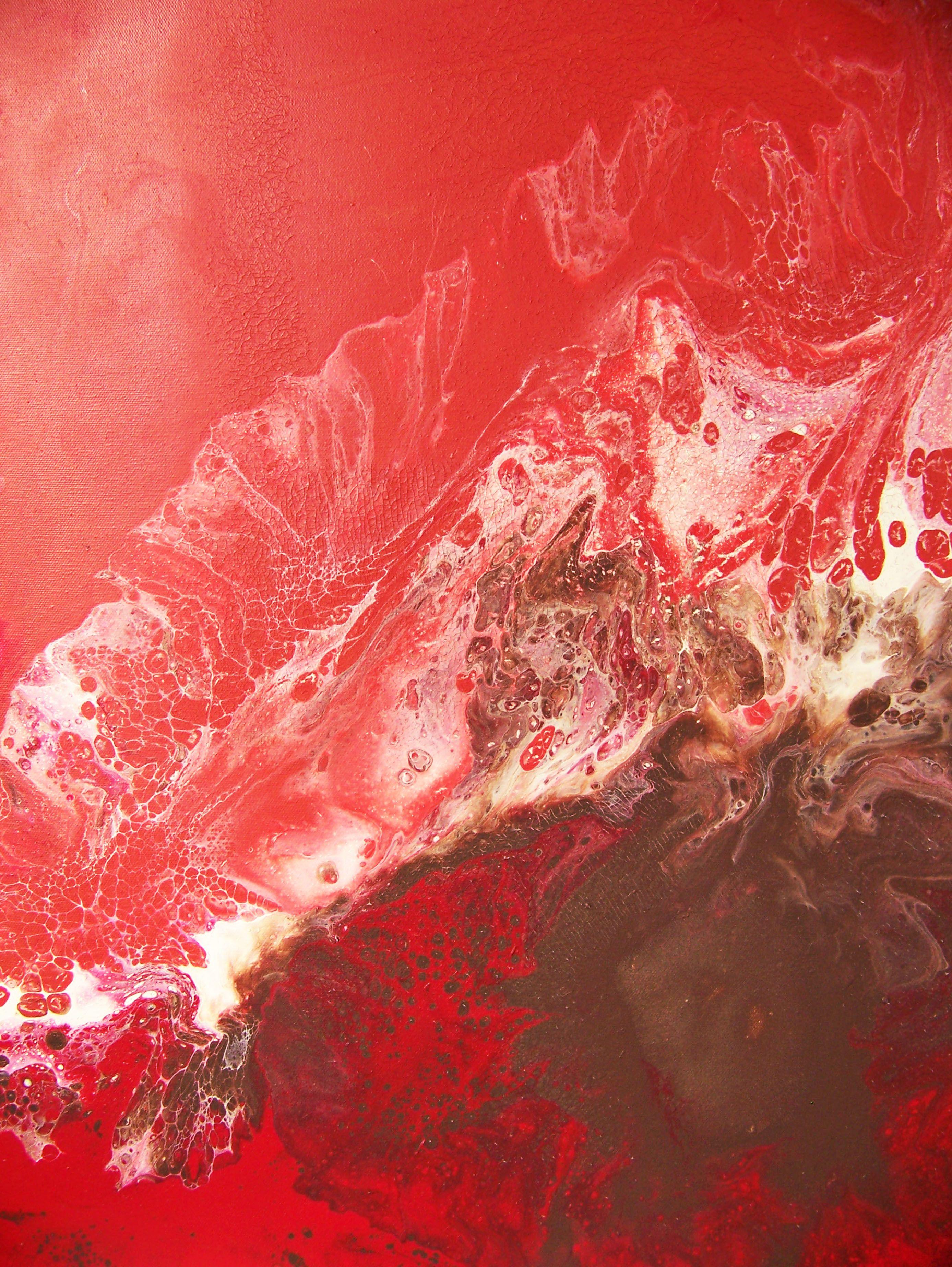 Lyrics de Antiquity, peinture, huile sur toile - Abstrait Painting par Jo Moore