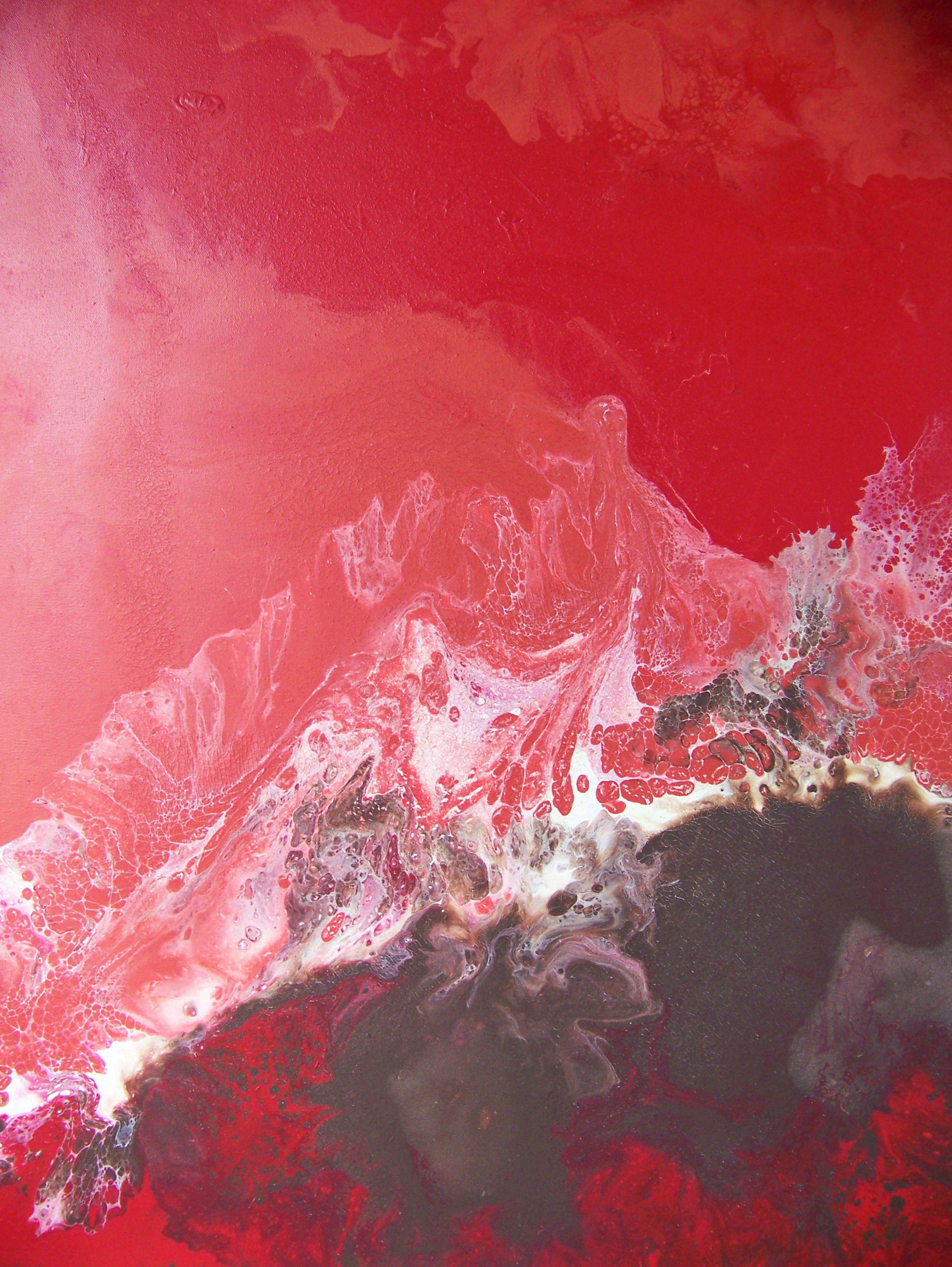 Abstract Painting Jo Moore - Lyrics de Antiquity, peinture, huile sur toile