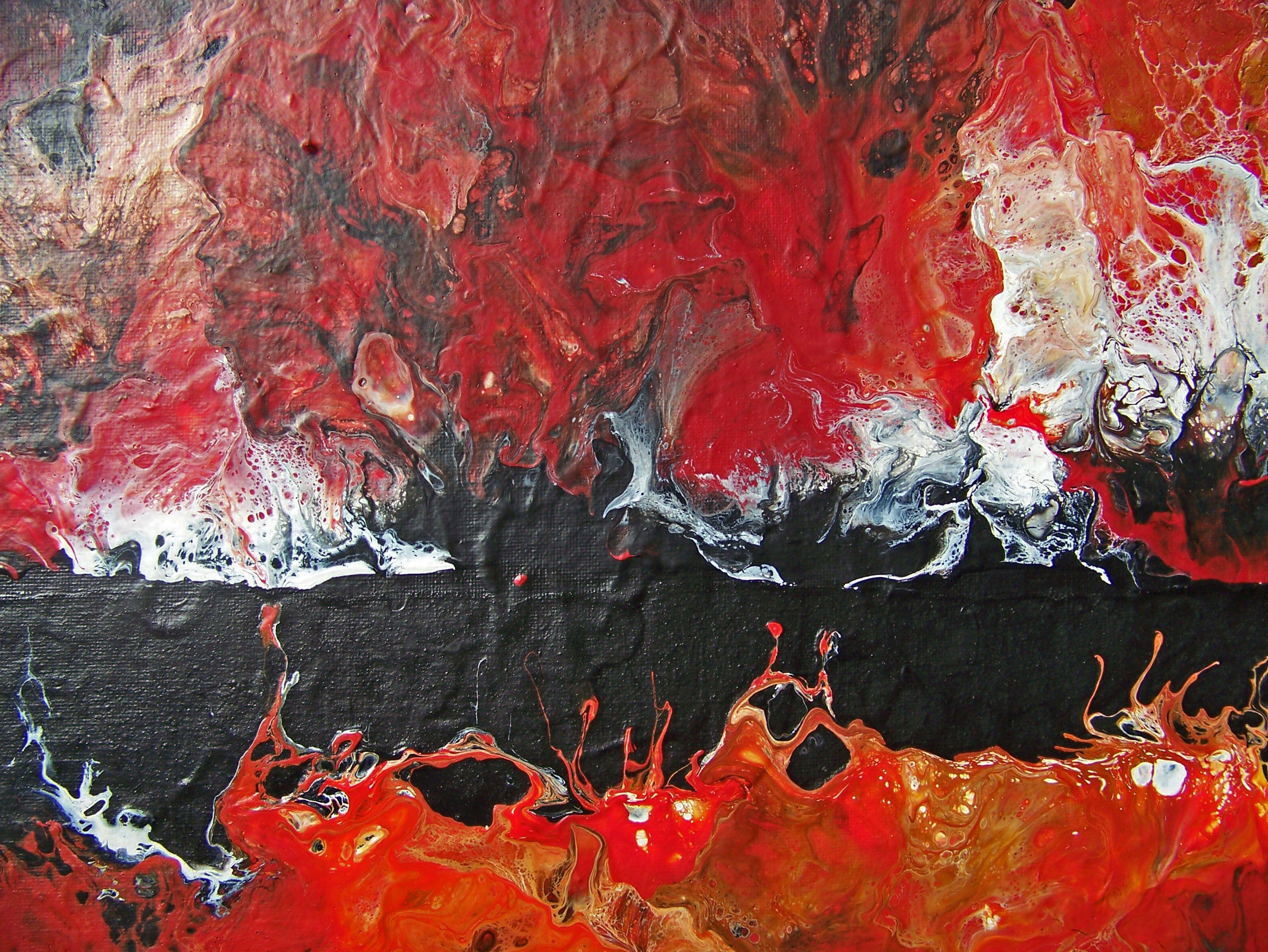 La notte chiama II, Pittura, Acrilico su tela - Painting di Jo Moore