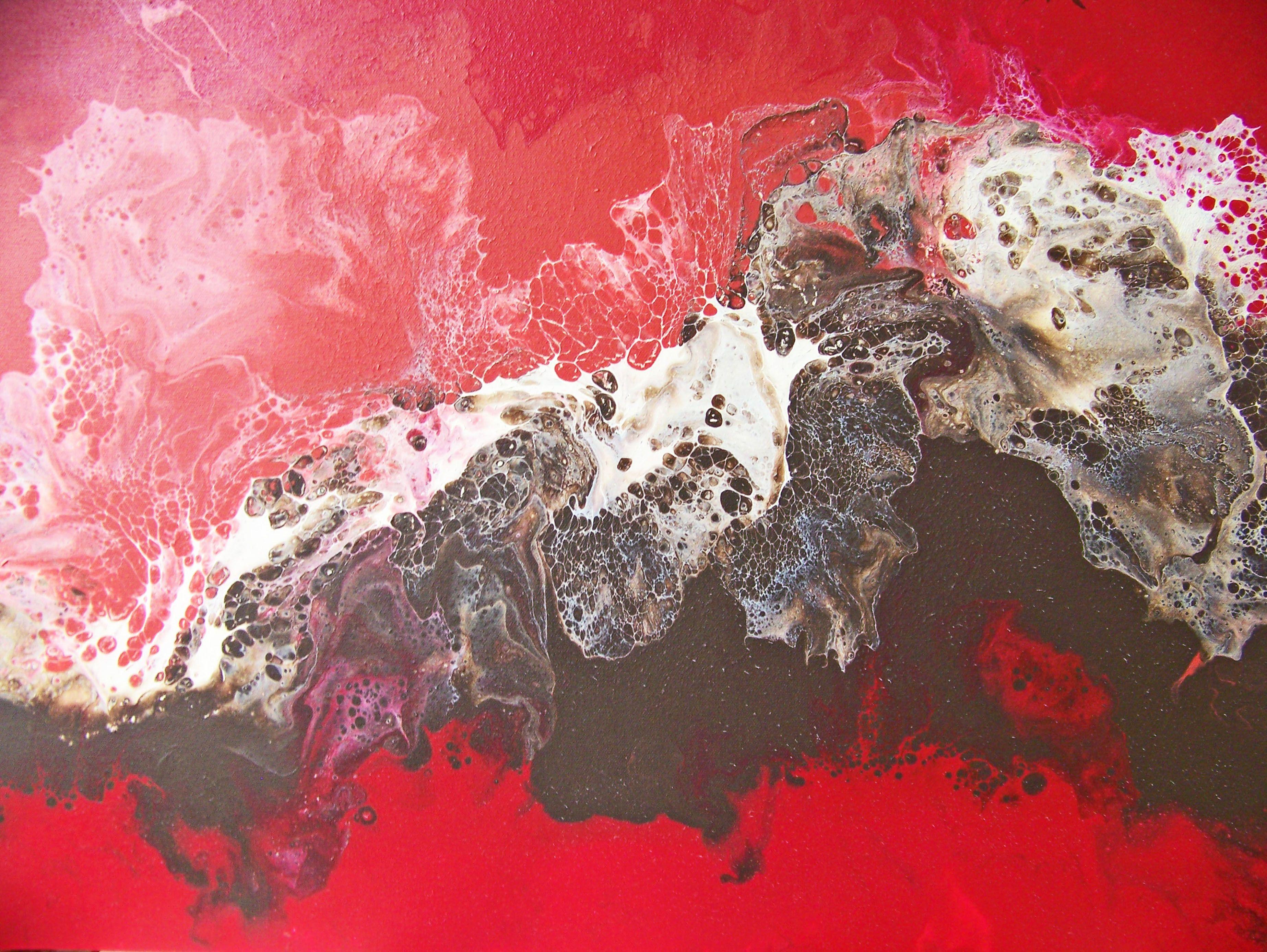 Passaggio dall'antichità, Pittura, Olio su tela - Painting di Jo Moore