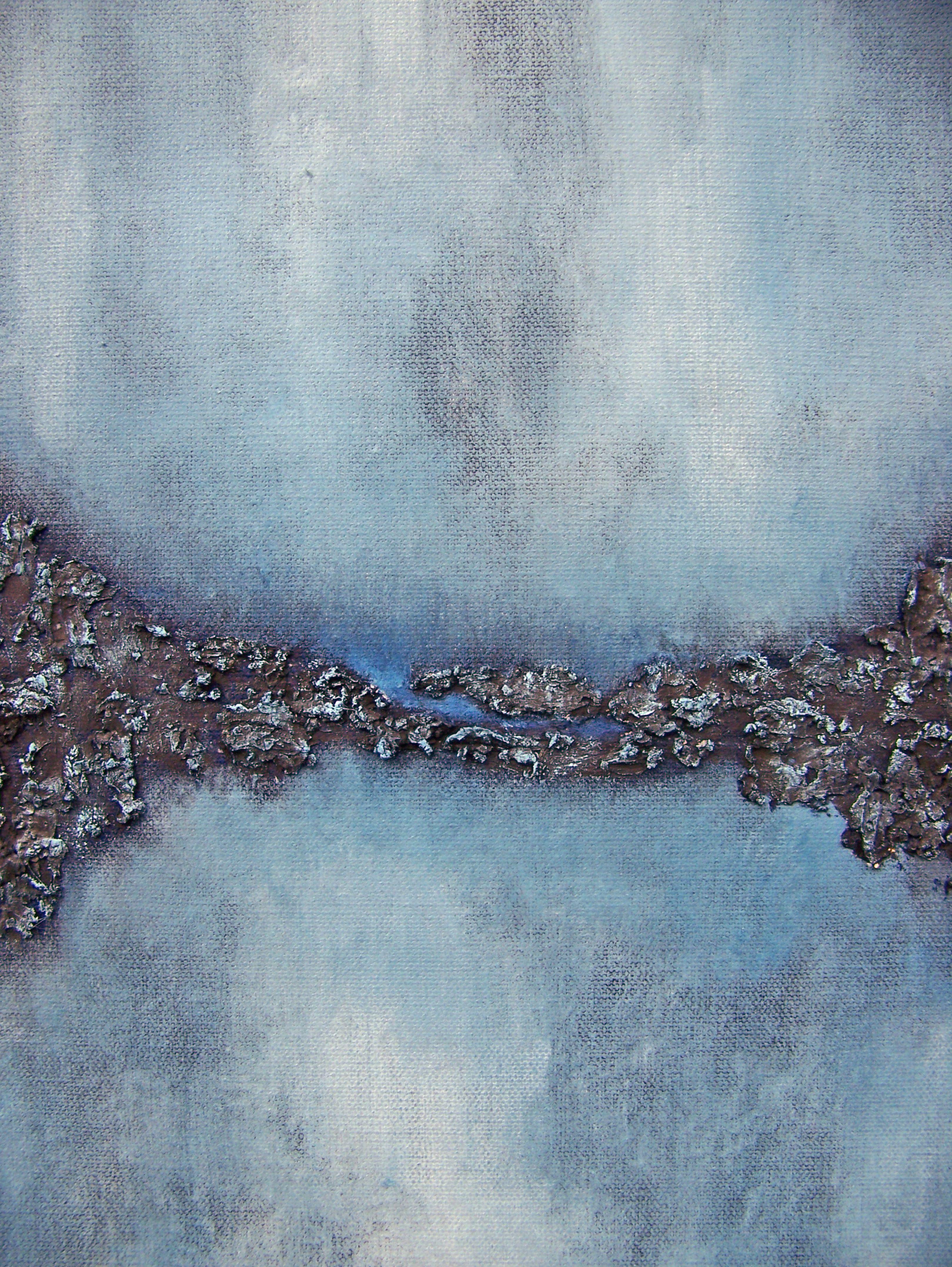 Passaggio, Pittura, Olio su tela - Painting Astratto di Jo Moore