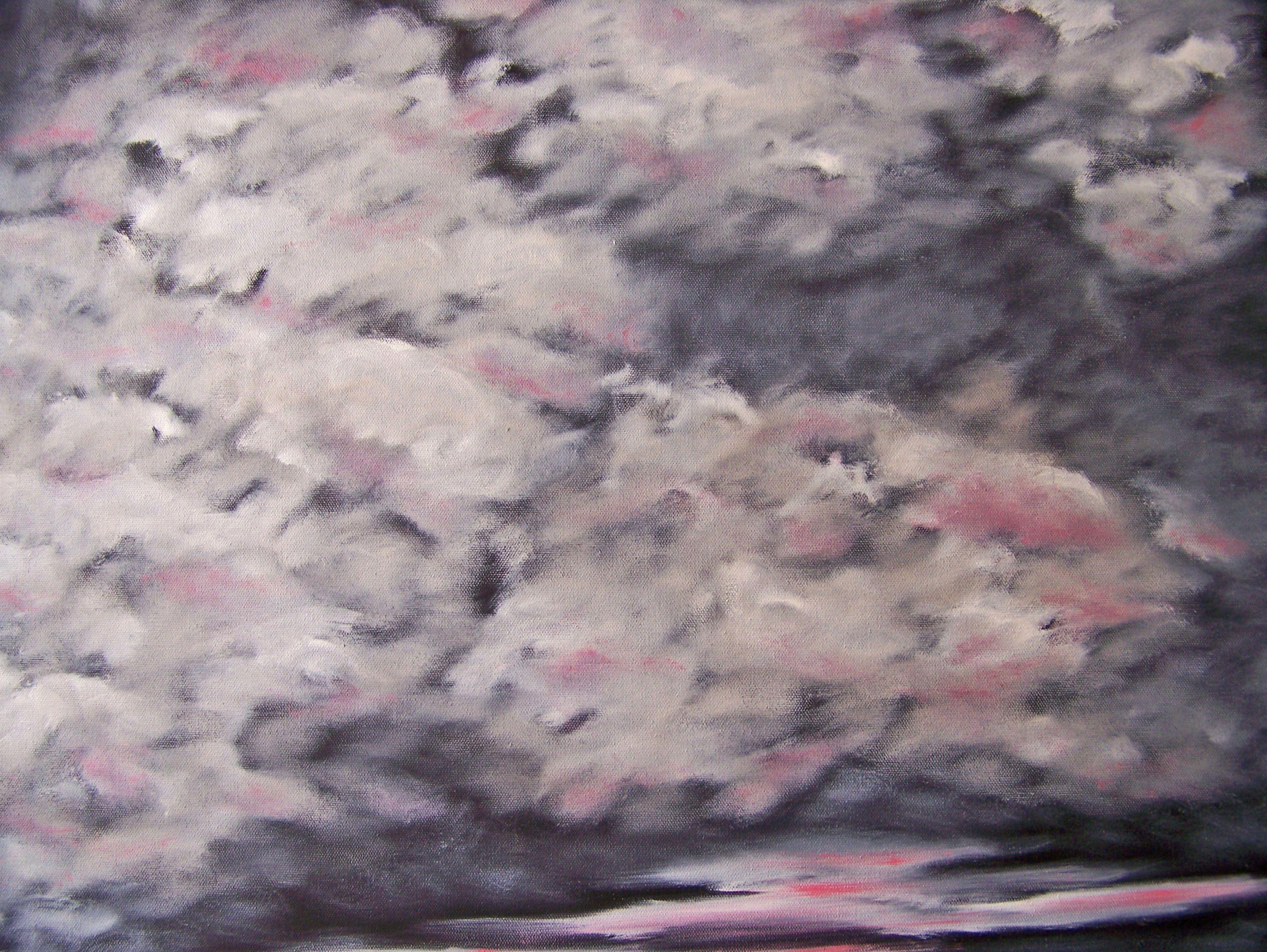 Pecos River Sloo, Gemälde, Öl auf Leinwand (Sonstige Kunststile), Painting, von Jo Moore