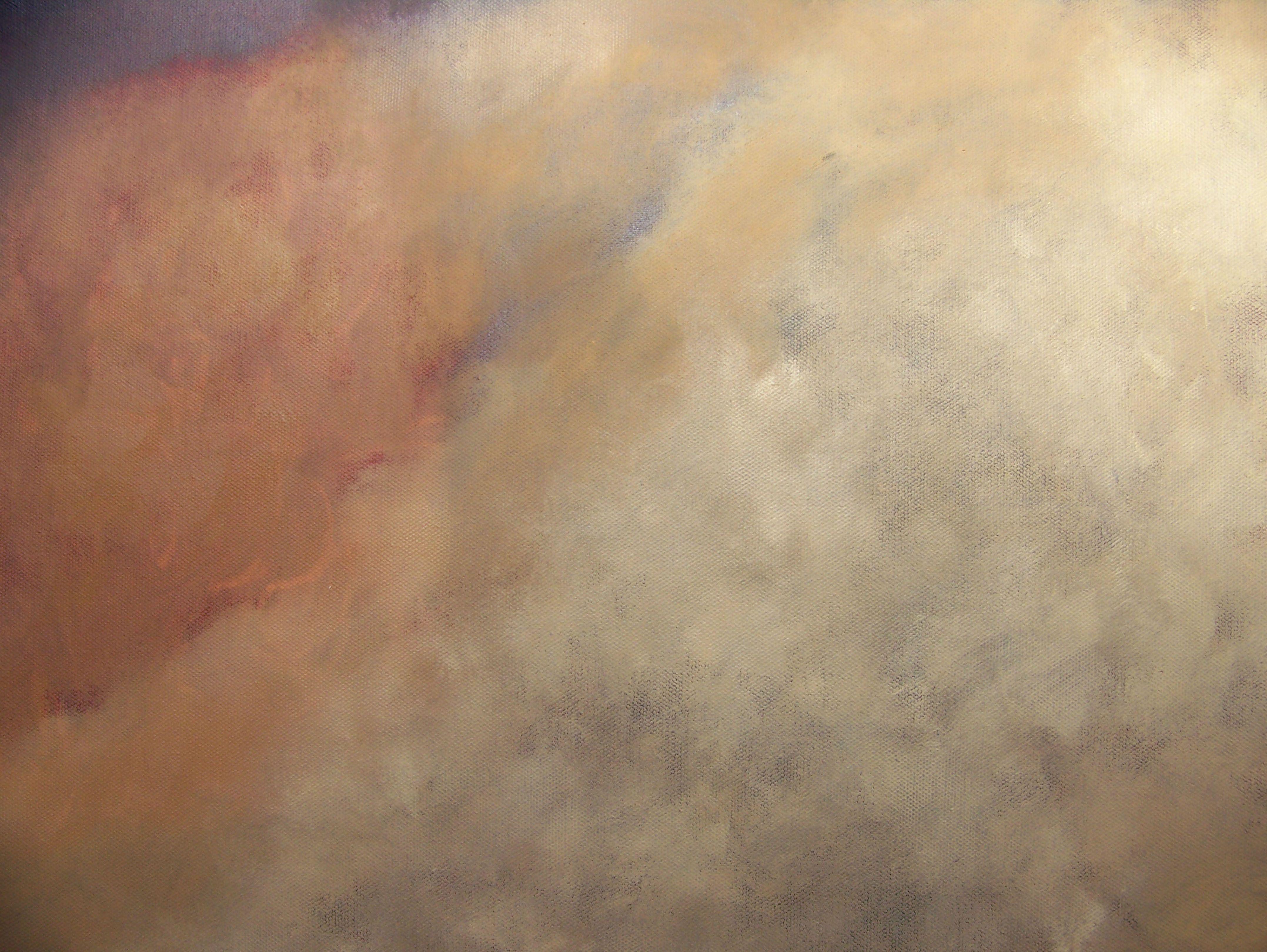 Philosopher's Path XVI, Painting, Oil on Canvas - Brown Abstract Painting by Jo Moore