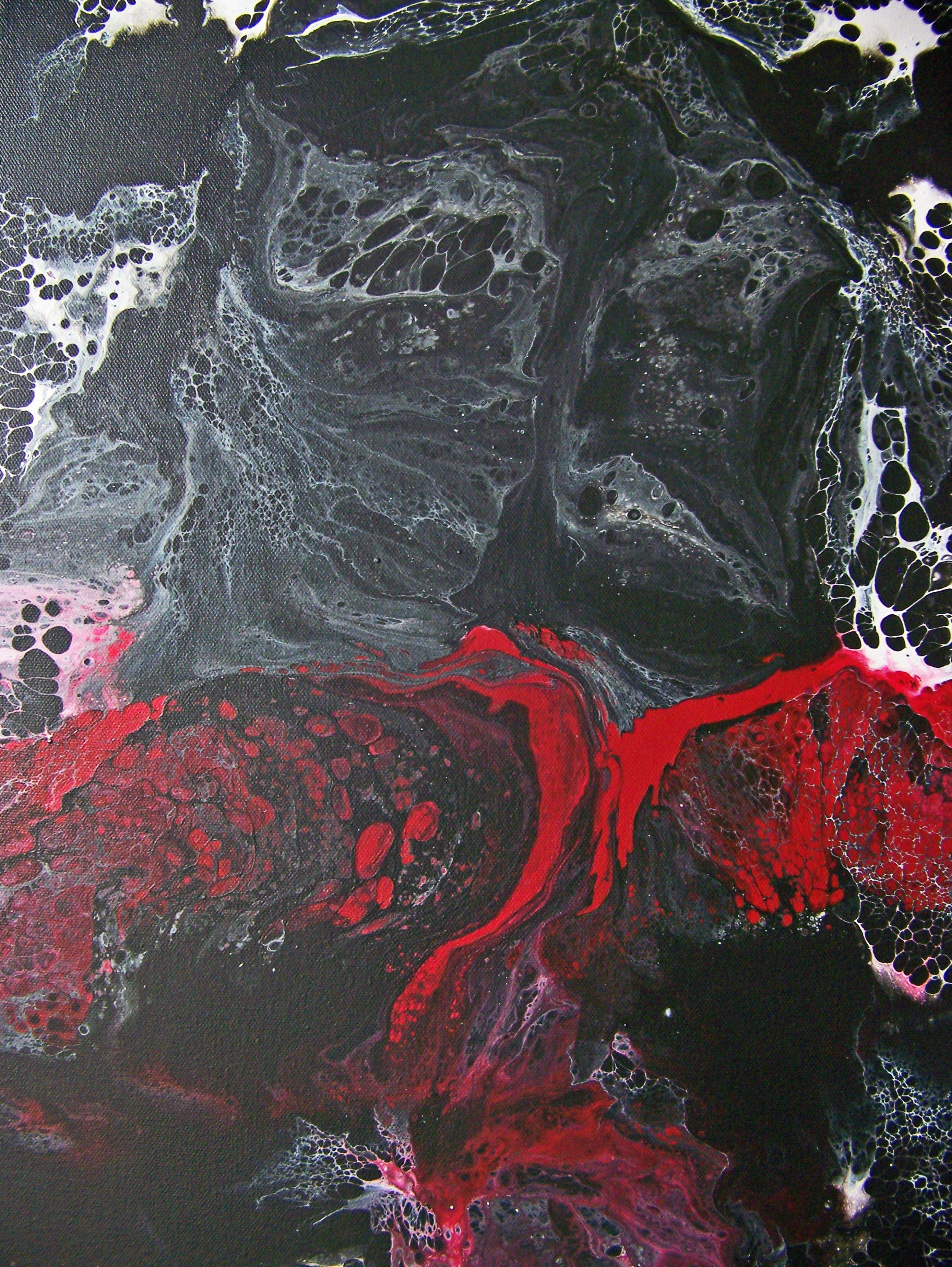 Ricordando il domani IV, Pittura, Olio su tela - Painting di Jo Moore
