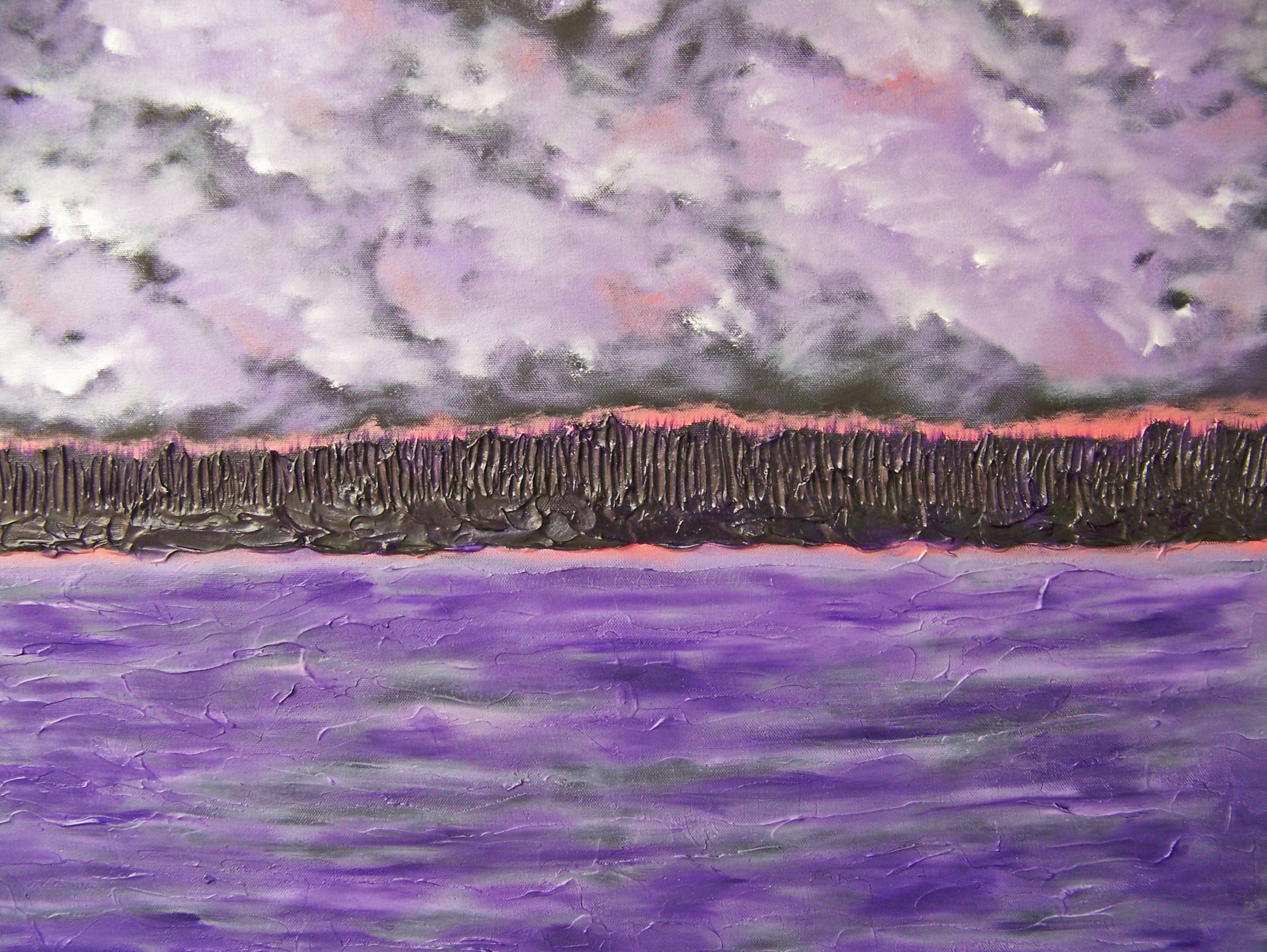 Rio Grande Sloo, Gemälde, Öl auf Leinwand (Sonstige Kunststile), Painting, von Jo Moore
