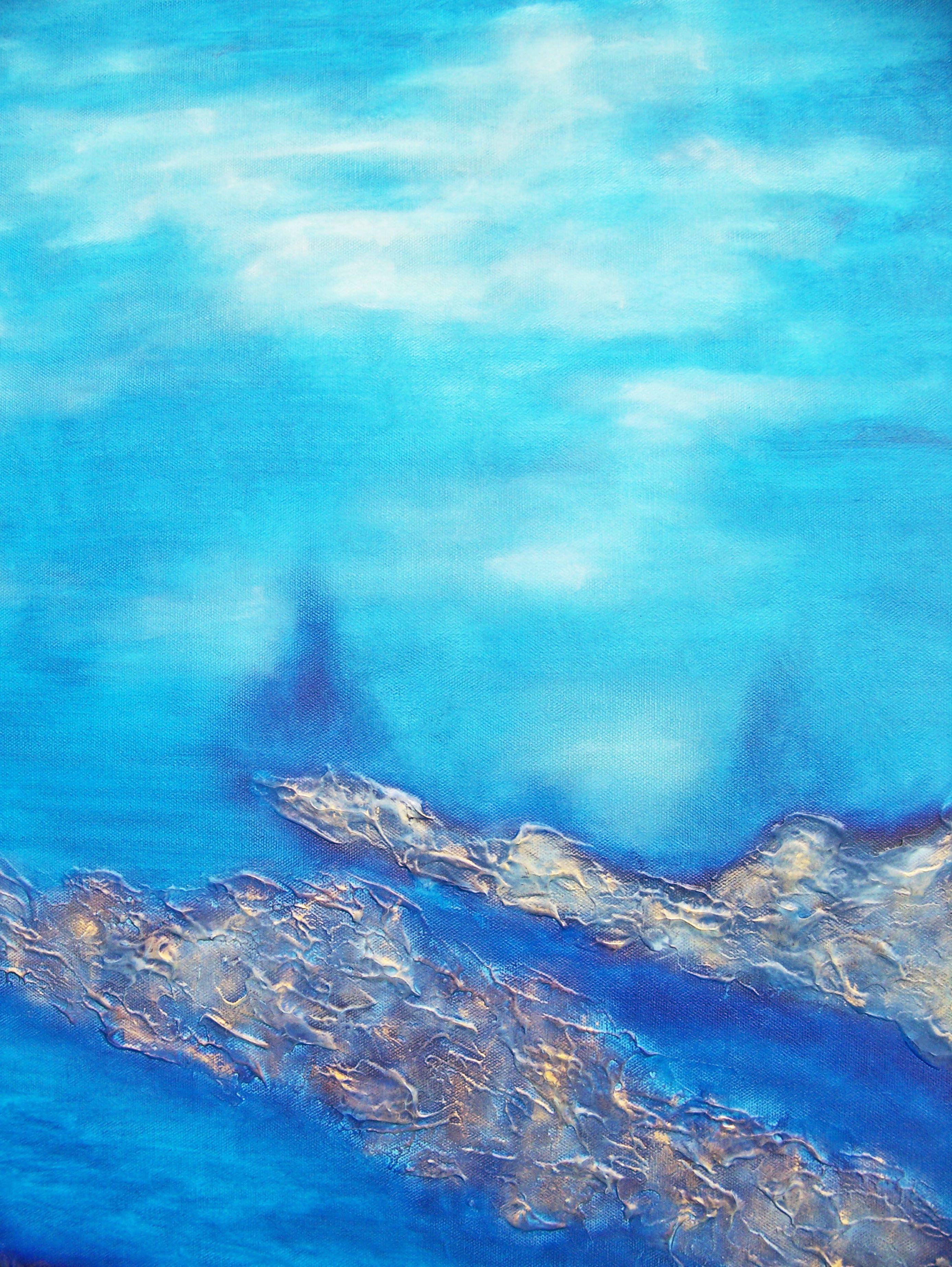 The Silence of Serenity, Painting, Oil on Canvas For Sale 1