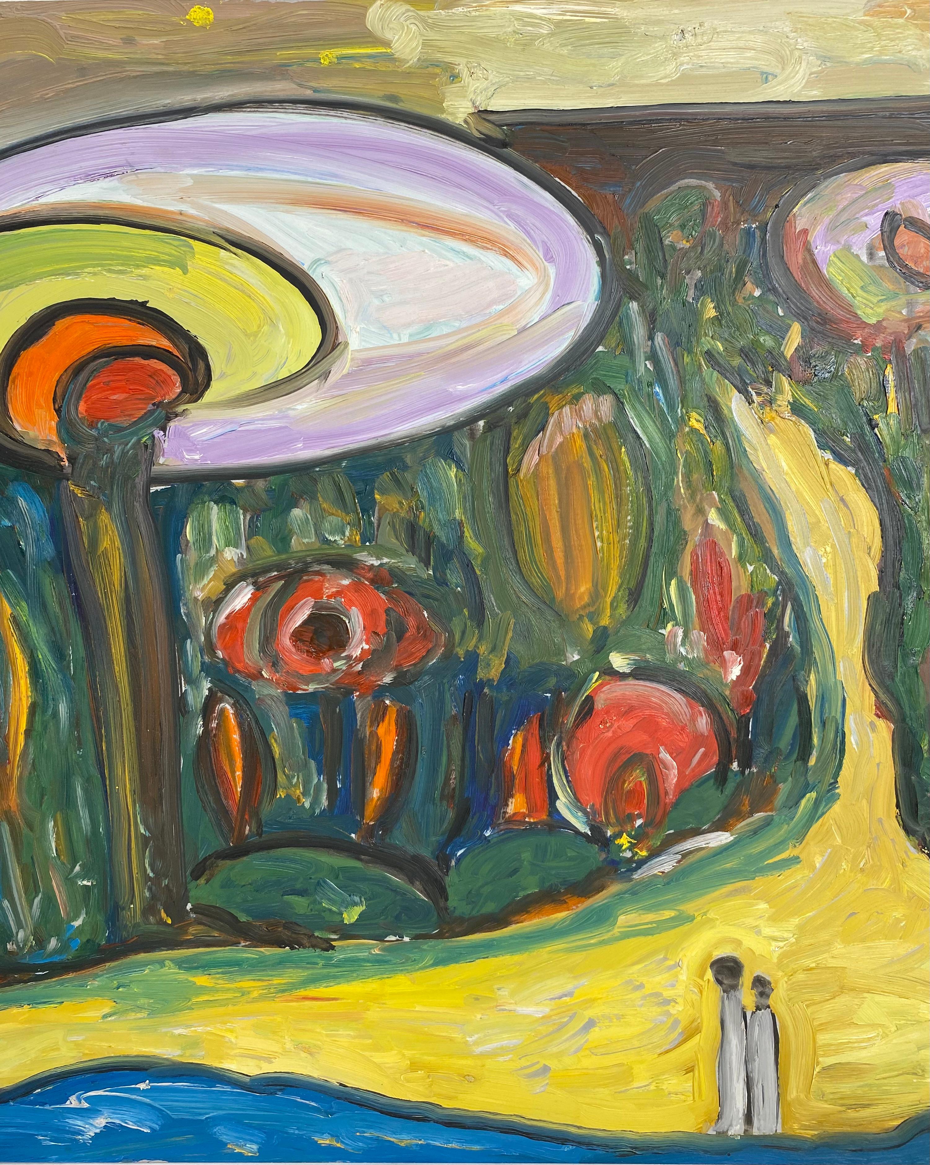 Ein sehr dekoratives Kunstwerk der Künstlerin Jo Patch. 

Jo Patch wurde am 13. Januar 1937 in Opprebais geboren. Er war vor allem in Belgien tätig, obwohl viele seiner Werke in der ganzen Welt ausgestellt wurden. 
Er war ein Schüler von LEEMANS und