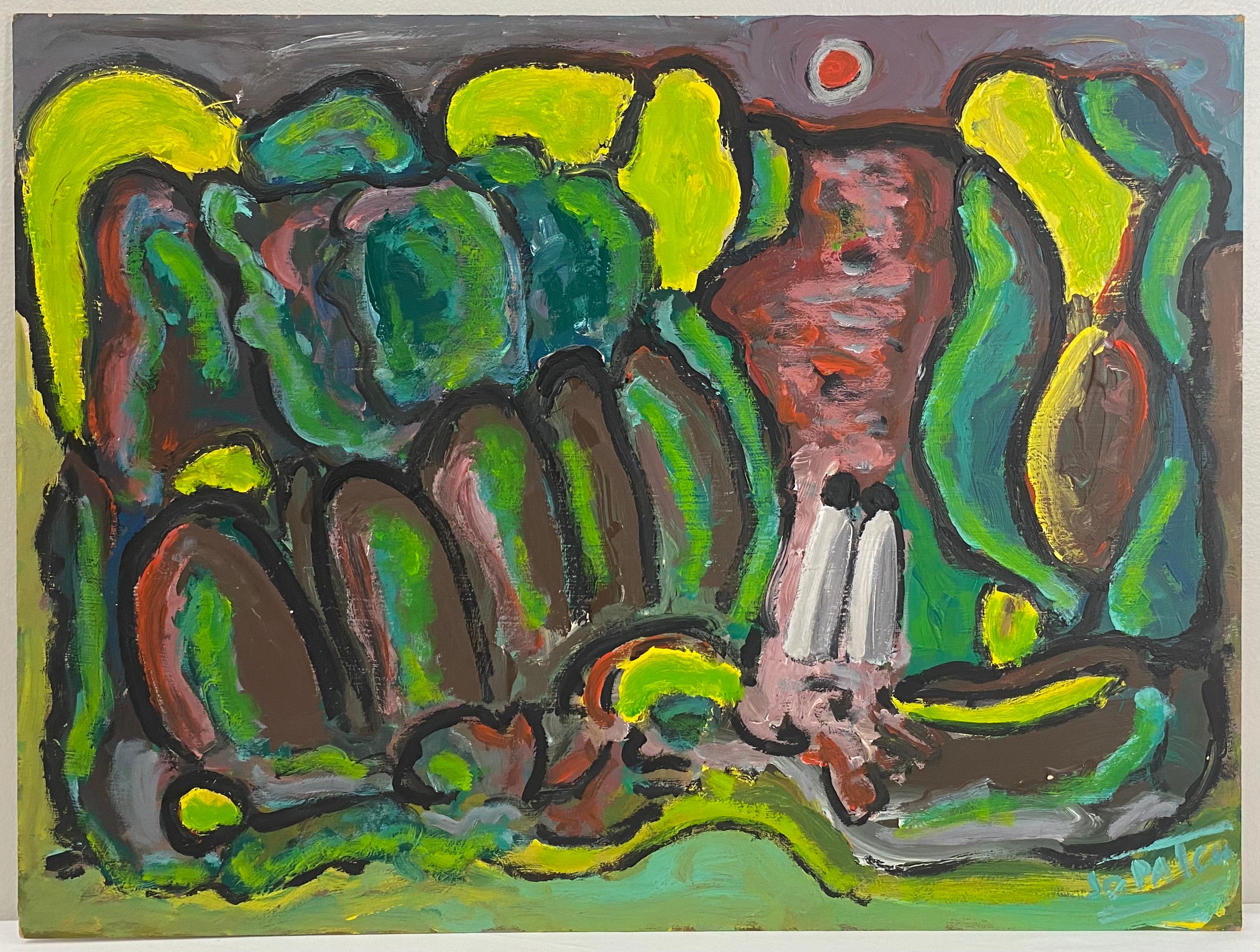 Jo Patch Oil on Board Painting  For Sale 2