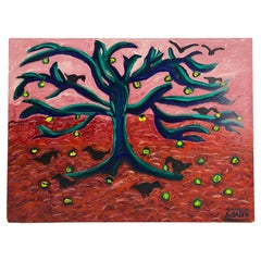 Jo Patch Oil on Board Painting