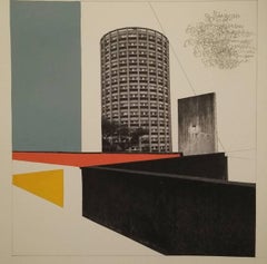 TOWER, SLAB AND CLOUD, BILLINGHAM - BRUTALIST - MODERNIST - ARCHITECTURE 