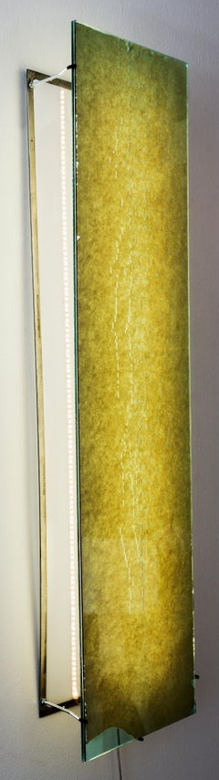 Jo Yarrington, Mute-Ability_Composition 4, 2019_acrylic, steel, player piano rol