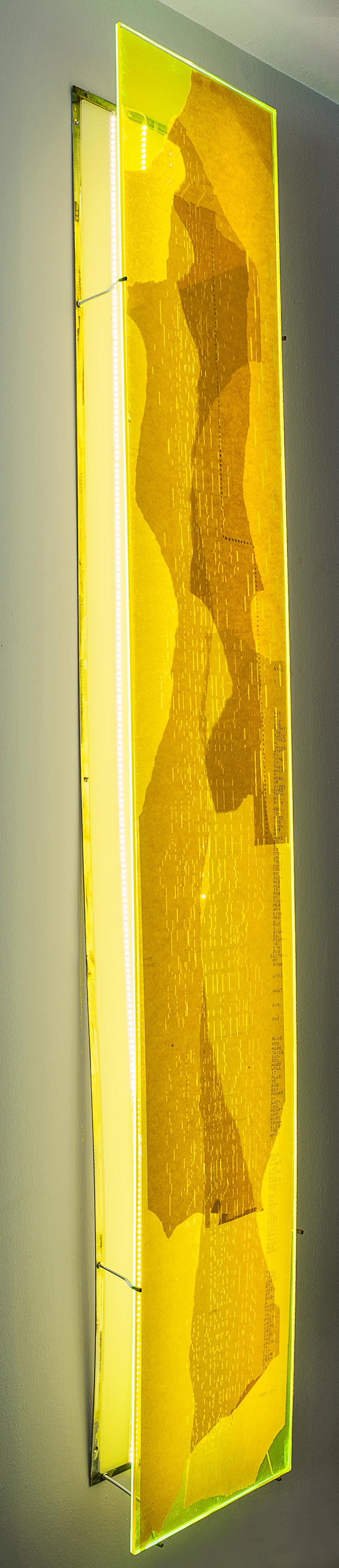 Jo Yarrington, Mute-Ability_Composition 6, 2019_acrílico, acero, reproductor de piano rol en venta 2