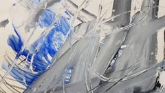 Composición abstracta gestual sin título