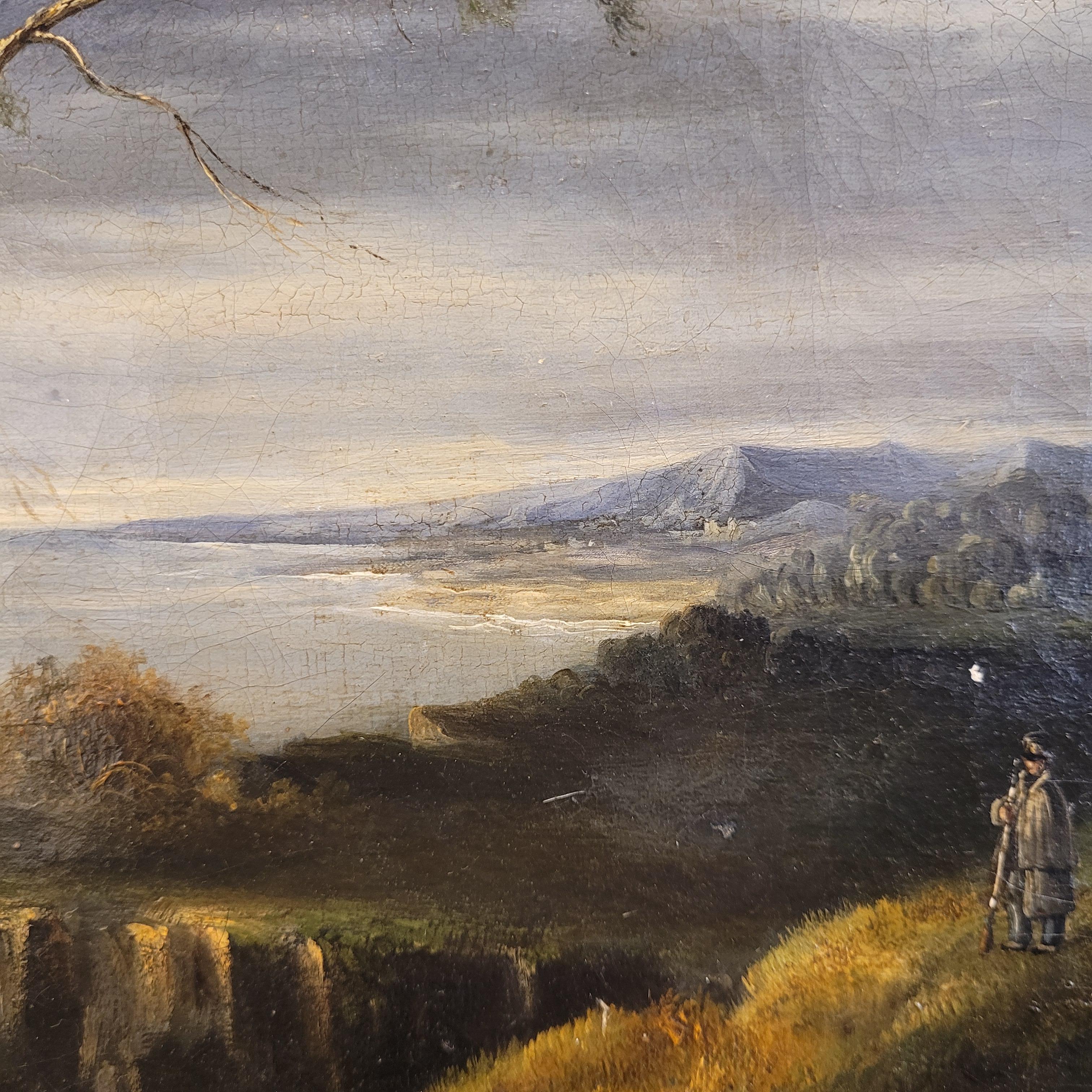 Blick auf den Sonnenaufgang von einer felsigen Landschaft aus im Angebot 13