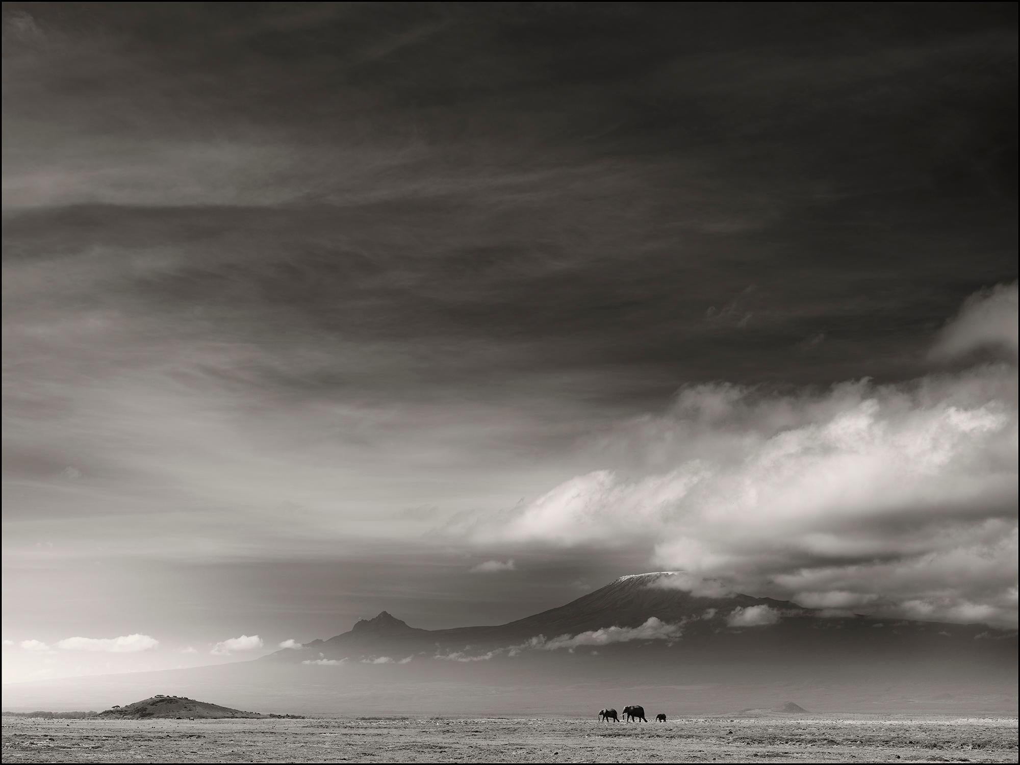 Joachim Schmeisser Black and White Photograph - A glimpse into Paradise wildlife, b&w photography, landscape, Africa