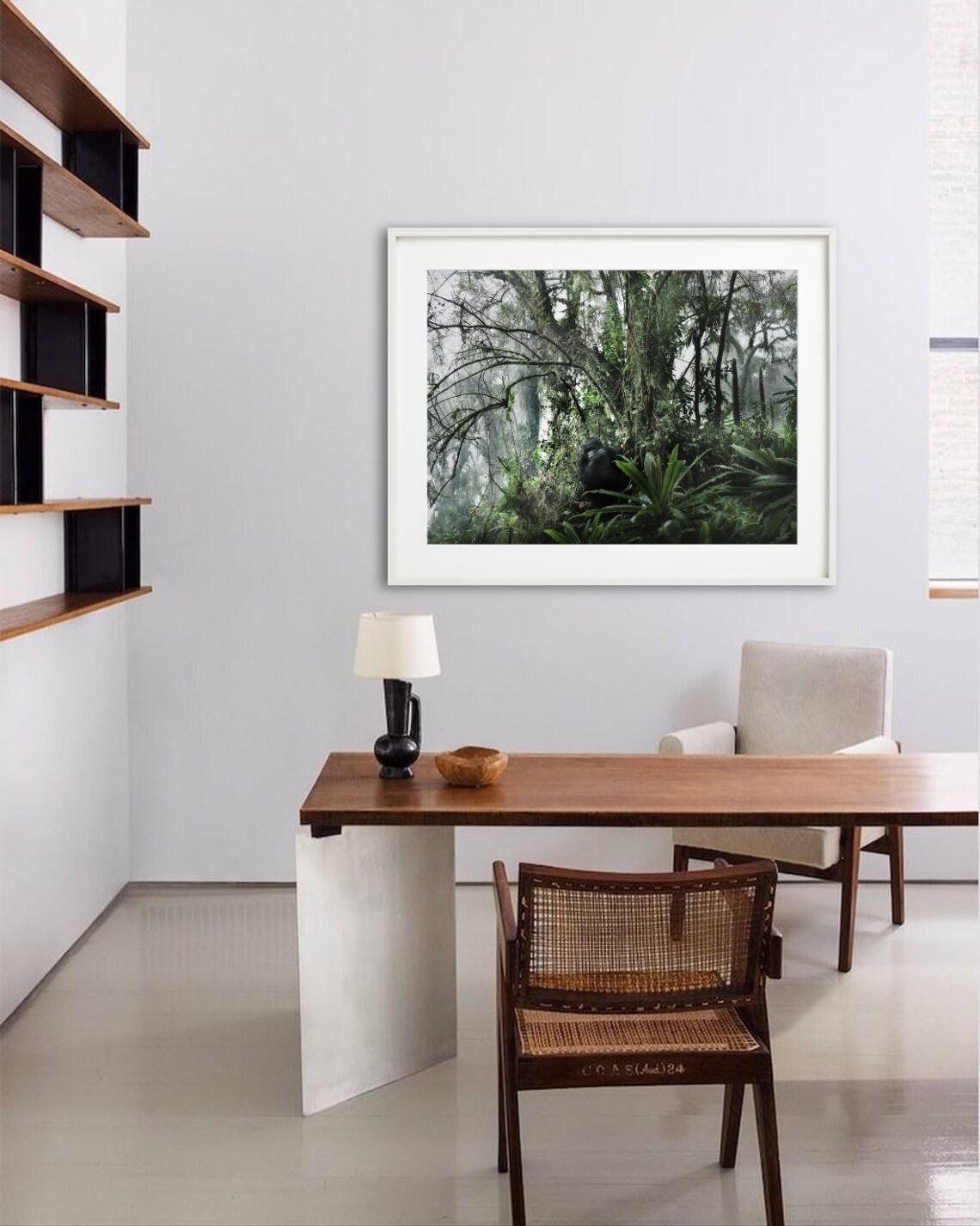 LOST PARADISE - Gorilla In The Wild, Fine Art Photography (en anglais) en vente 6