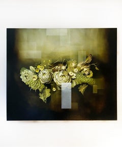 Balcones del cielo III de Joachim van der Vlugt - Pintura semiabstracta