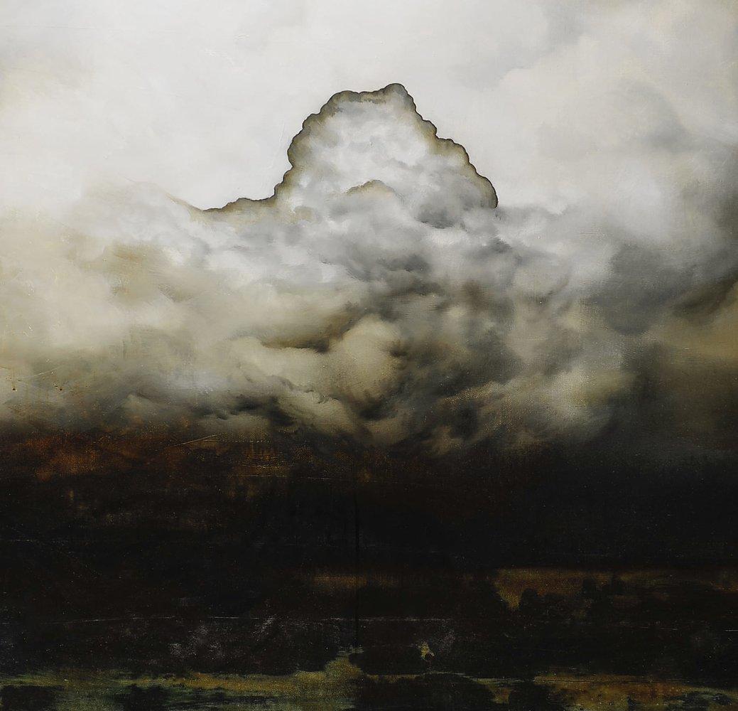 Garten der frühen Freuden I von Joachim van der Vlugt – Halbabstrakte Malerei im Angebot 2