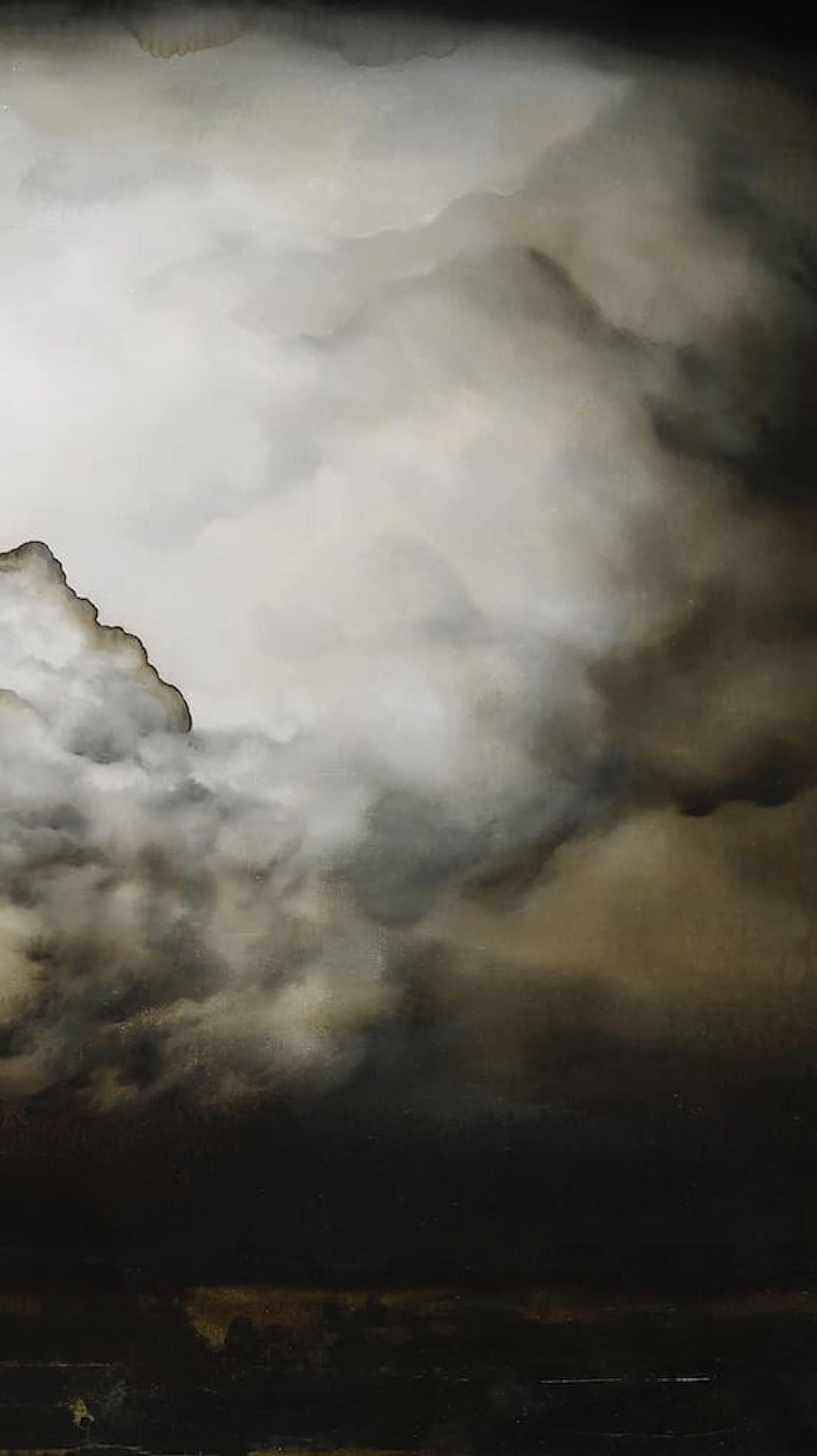 Garten der frühen Freuden I von Joachim van der Vlugt – Halbabstrakte Malerei im Angebot 3