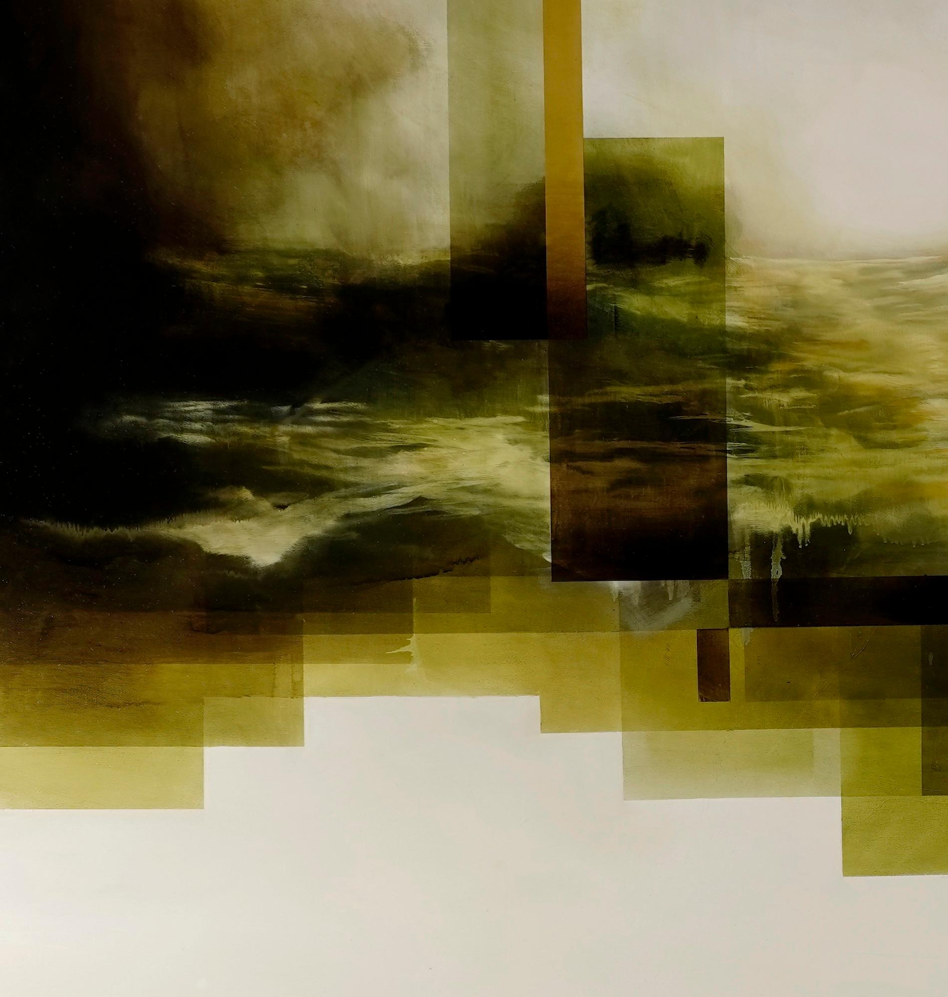 Good Earth III by Joachim van der Vlugt - contemporary painting, landscape For Sale 5