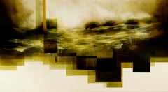 Good Earth III by Joachim van der Vlugt - contemporary painting, landscape