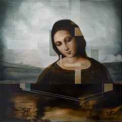 La Vierge Marie II, peinture religieuse contemporaine