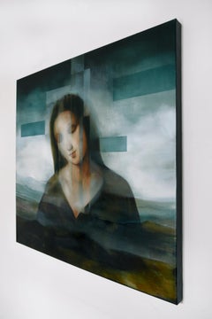Madonna III, contemporary religious painting