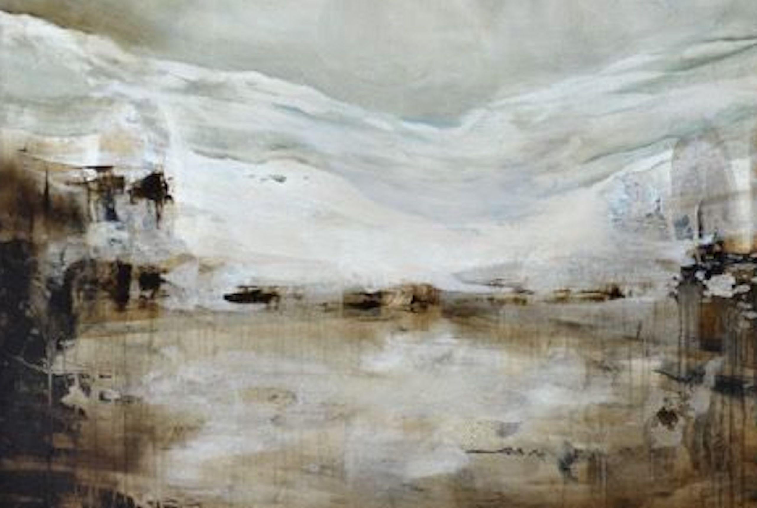 Peinture semi-abstraite Mont Angel IV de Joachim van der Vlugt en vente 3