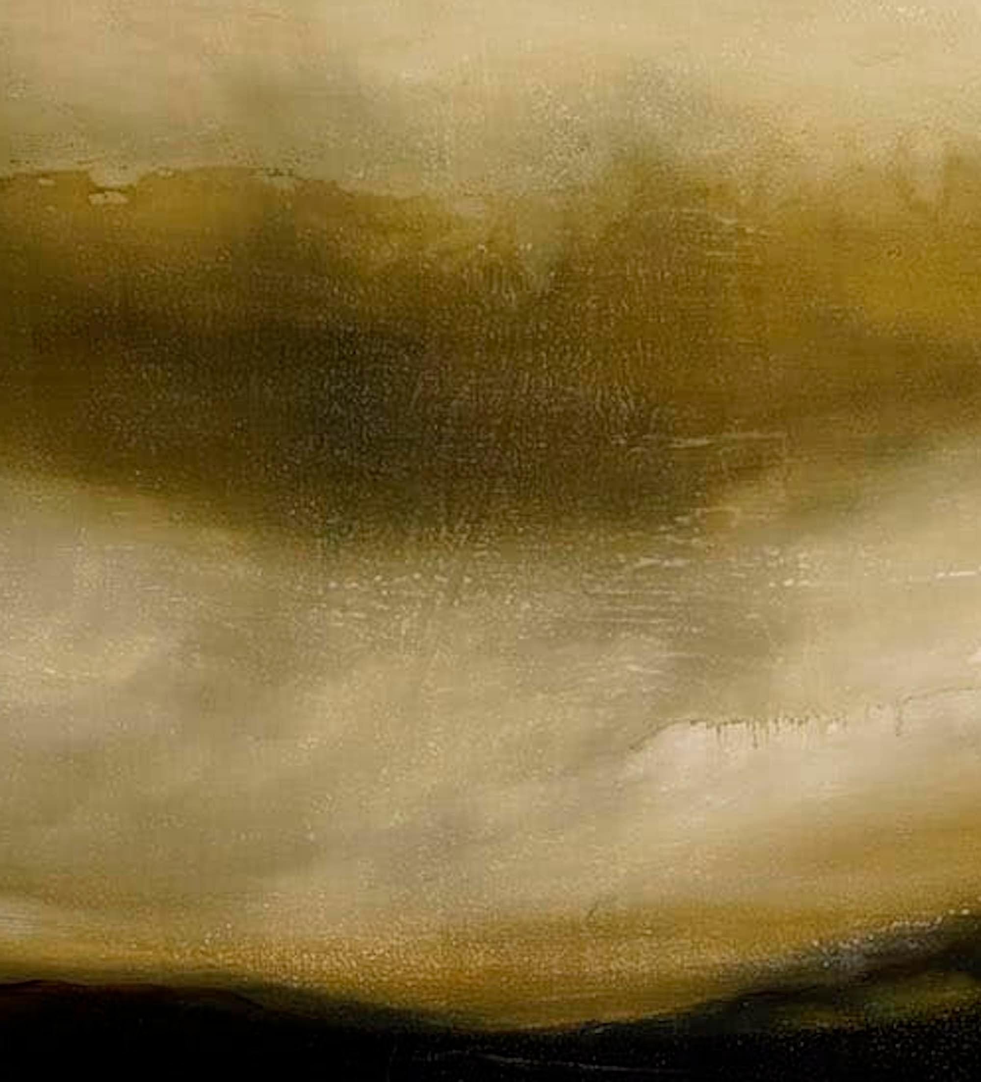 Super massive I by Joachim van der Vlugt - Semi-abstract painting, brown tones For Sale 2