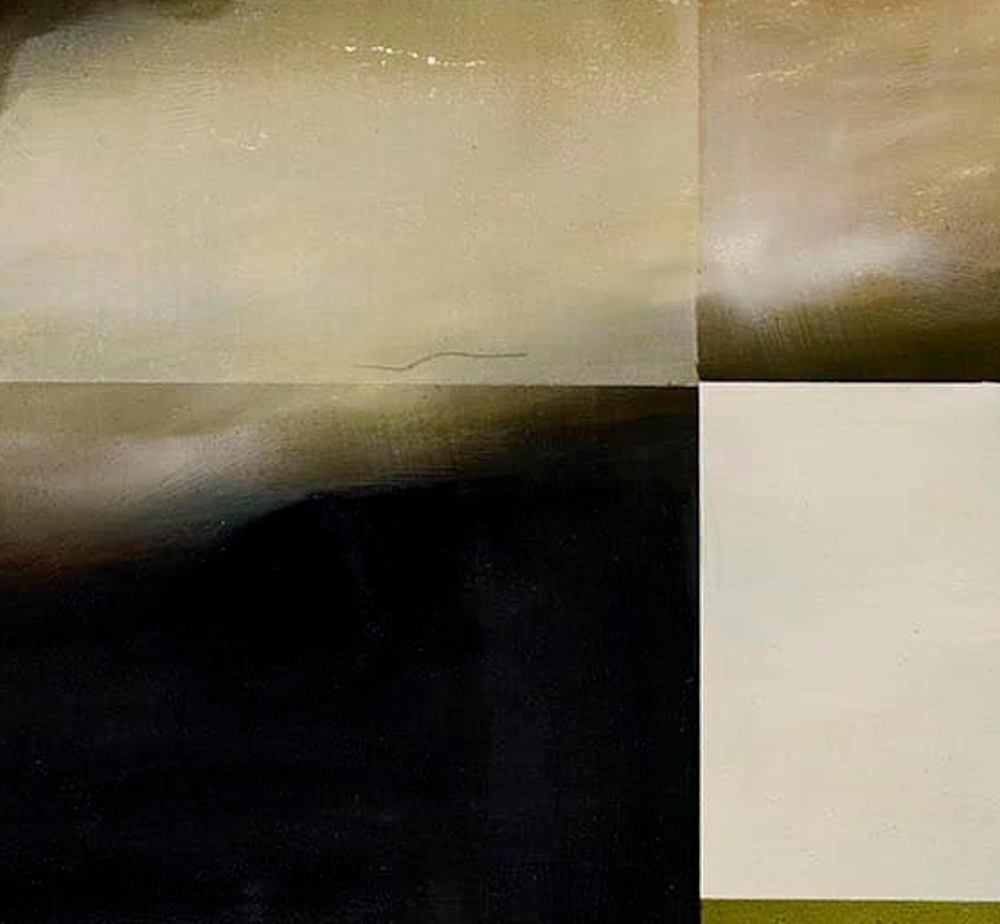 Super massiv I von Joachim van der Vlugt - Semi-abstrakte Malerei, Brauntöne im Angebot 3