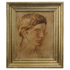 Joakim Frederik Skovgaard Study for the work on Viborg Cathedral, Oil o. C. 1895