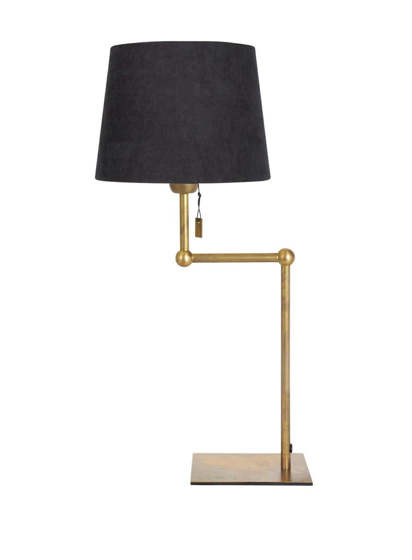Table lamp model Viken designed by Joakim Henriksson and manufactured by Konsthantverk.

The production of lamps, wall lights and floor lamps are manufactured using craftsman’s techniques with the same materials and techniques as the first