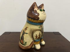 Joan and David De Bethel Papier Mache Cat  1977
