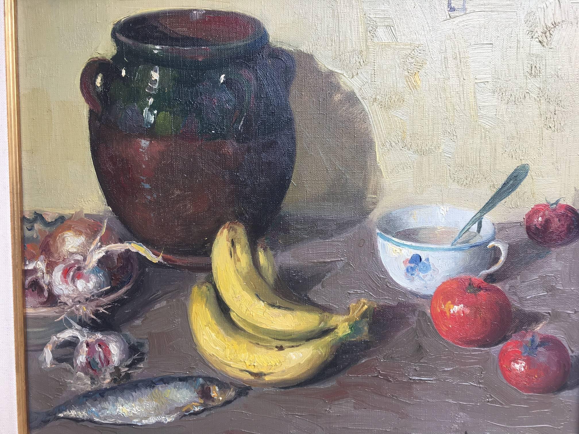 Asensio  Frutas - Pintura acrílica original Bodegón en venta 1