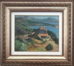 paisaje marino España óleo sobre lienzo pintura mar mediterráneo