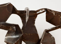 3 Swans Large Iron Sculpture by Joan Augusta Munro Moore, 1970