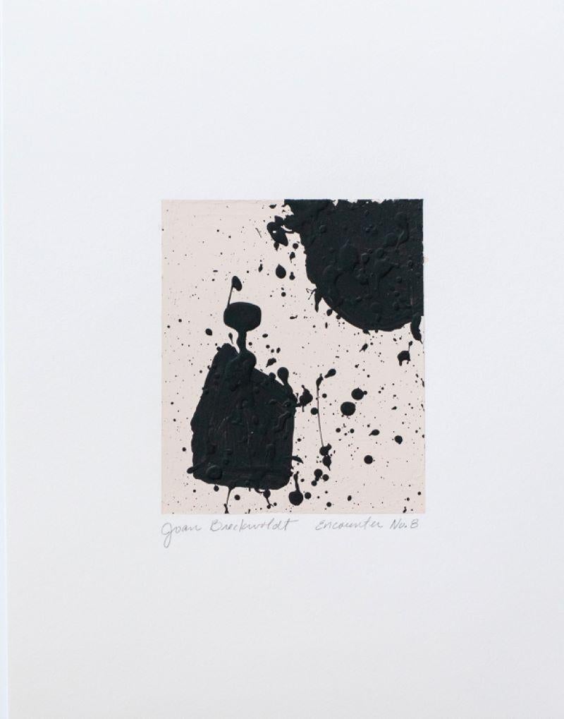 Encounter Series of Contemporary Art 1-11  Abstract Works on Paper 1 of 1 For Sale 5