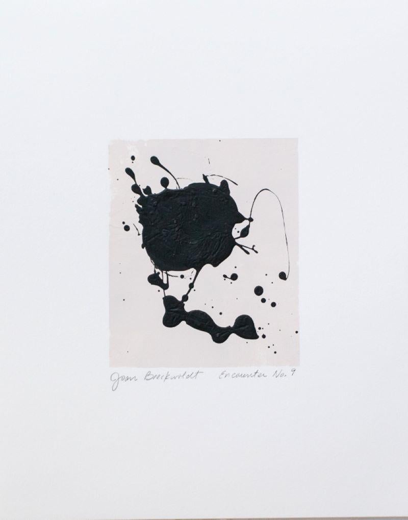 Encounter Series of Contemporary Art 1-11  Abstract Works on Paper 1 of 1 For Sale 6