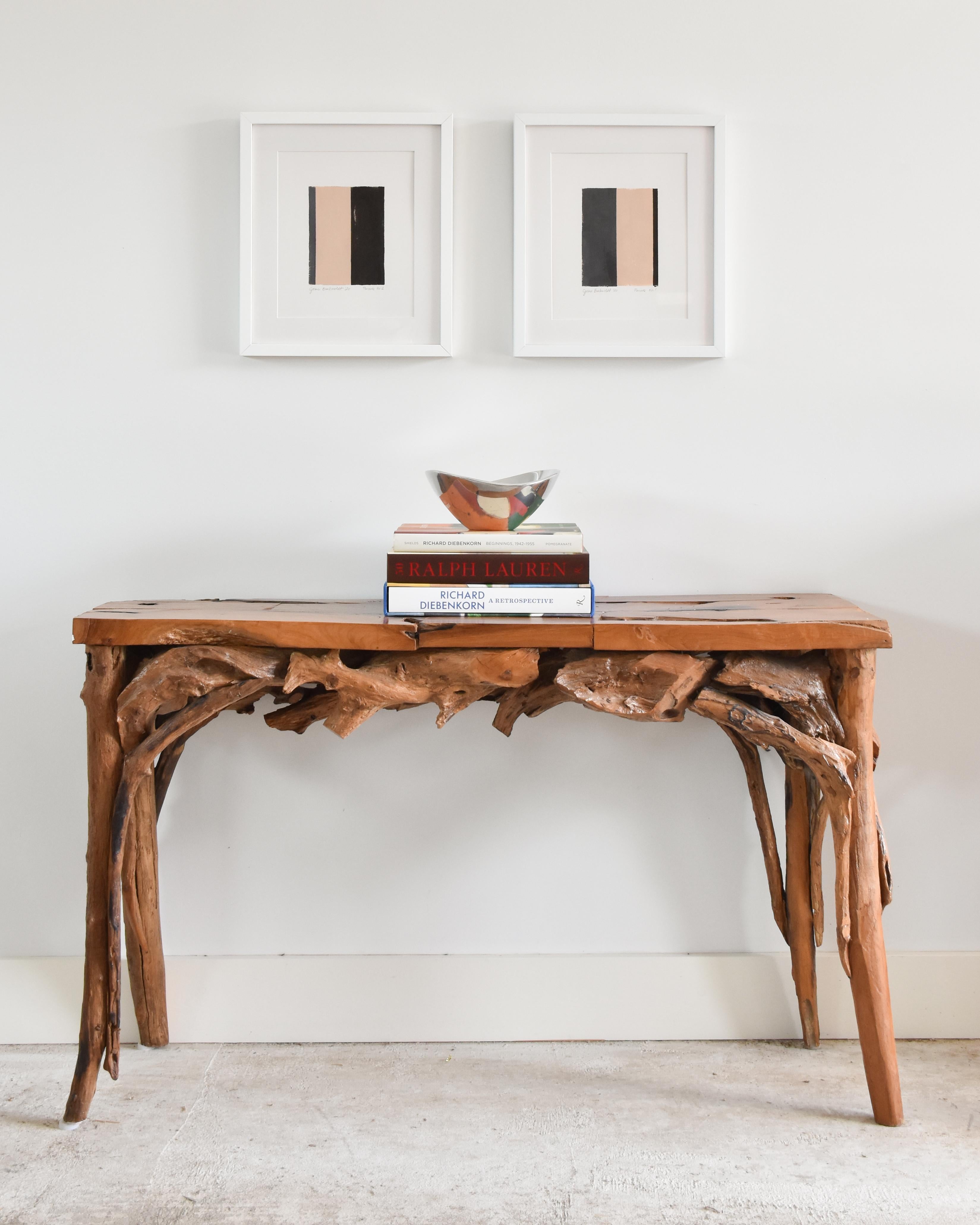 Serie Océano de Arte Contemporáneo, 1-7, Azules, Piezas Individuales de Arte Abstracto en venta 5