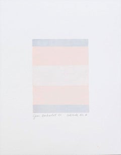 Solitude Series of Contemporary Art, Abstract Works on Paper, Texas Artist