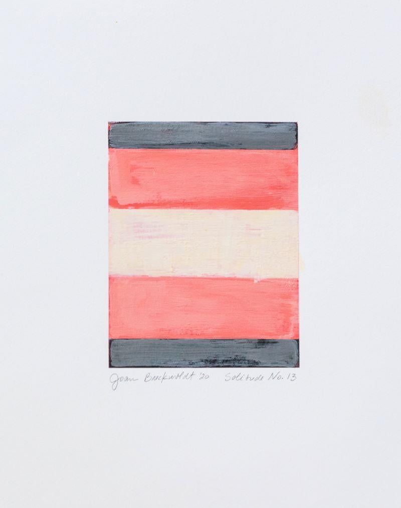  Solitude Series of Contemporary Art, Abstract Works on Paper, Texas Artist For Sale 2