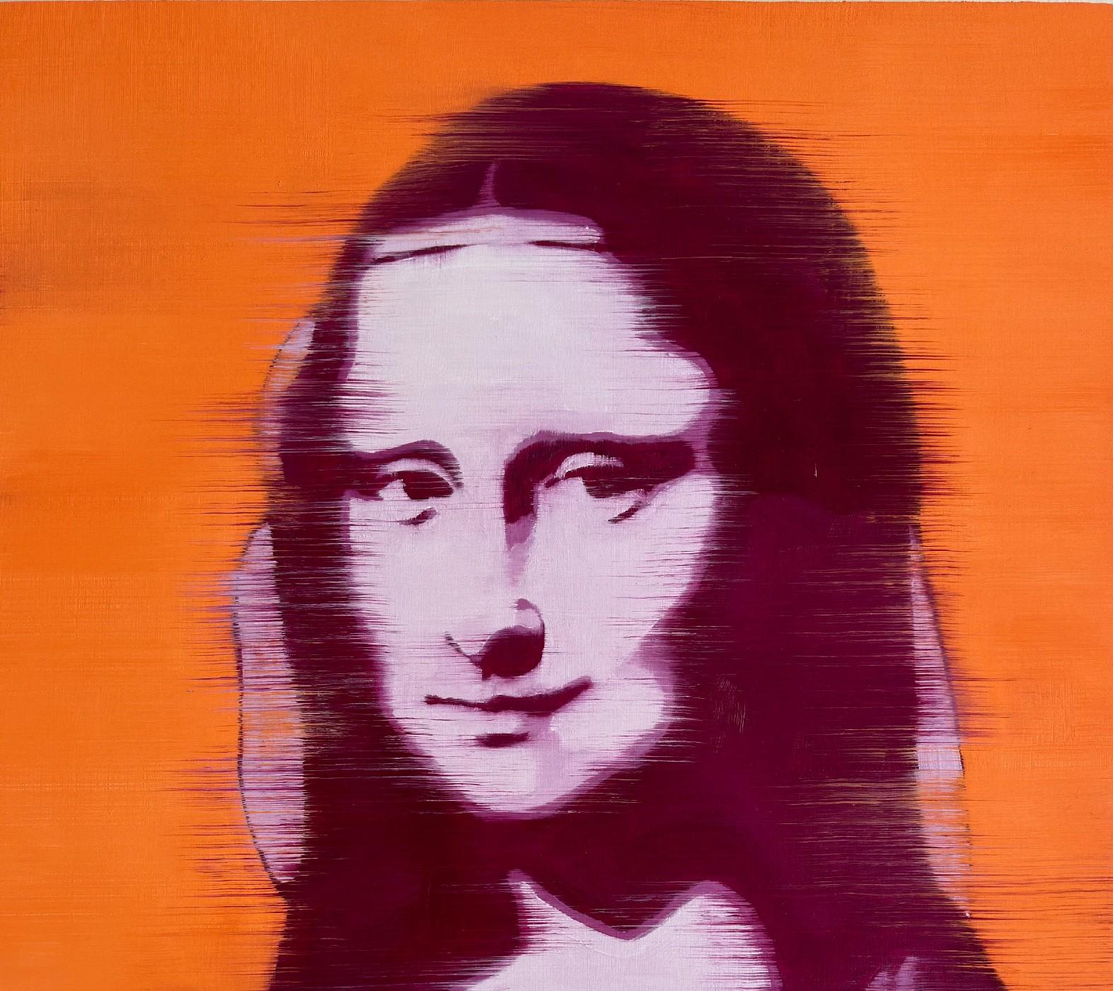 Mona Lisa Orange and Purple  20