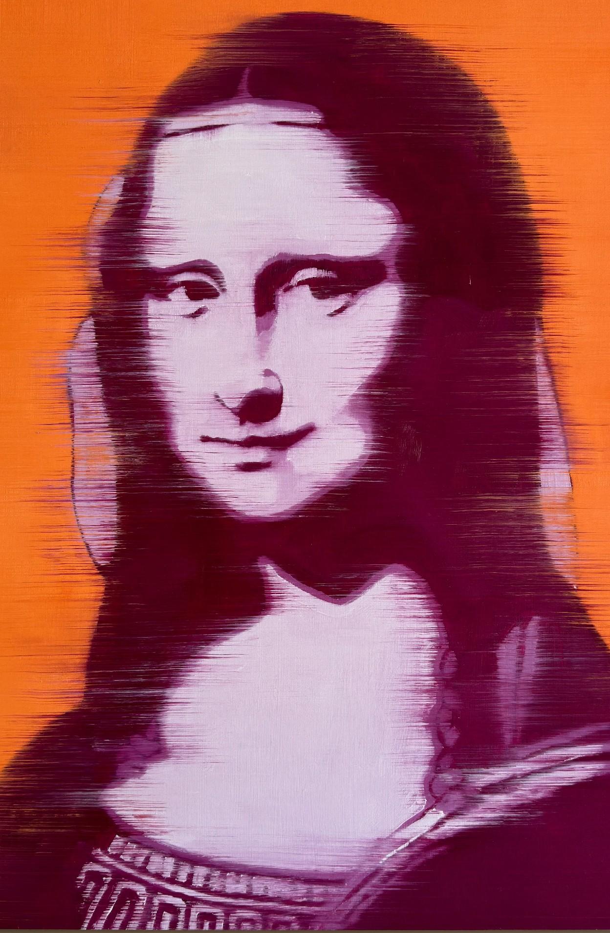 Mona Lisa Orange and Purple  20