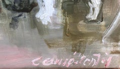 Kennel club óleo sobre lienzo pintura perros España