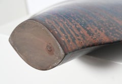 Joan Carrillo (nato nel 1942) Scultura astratta in ceramica