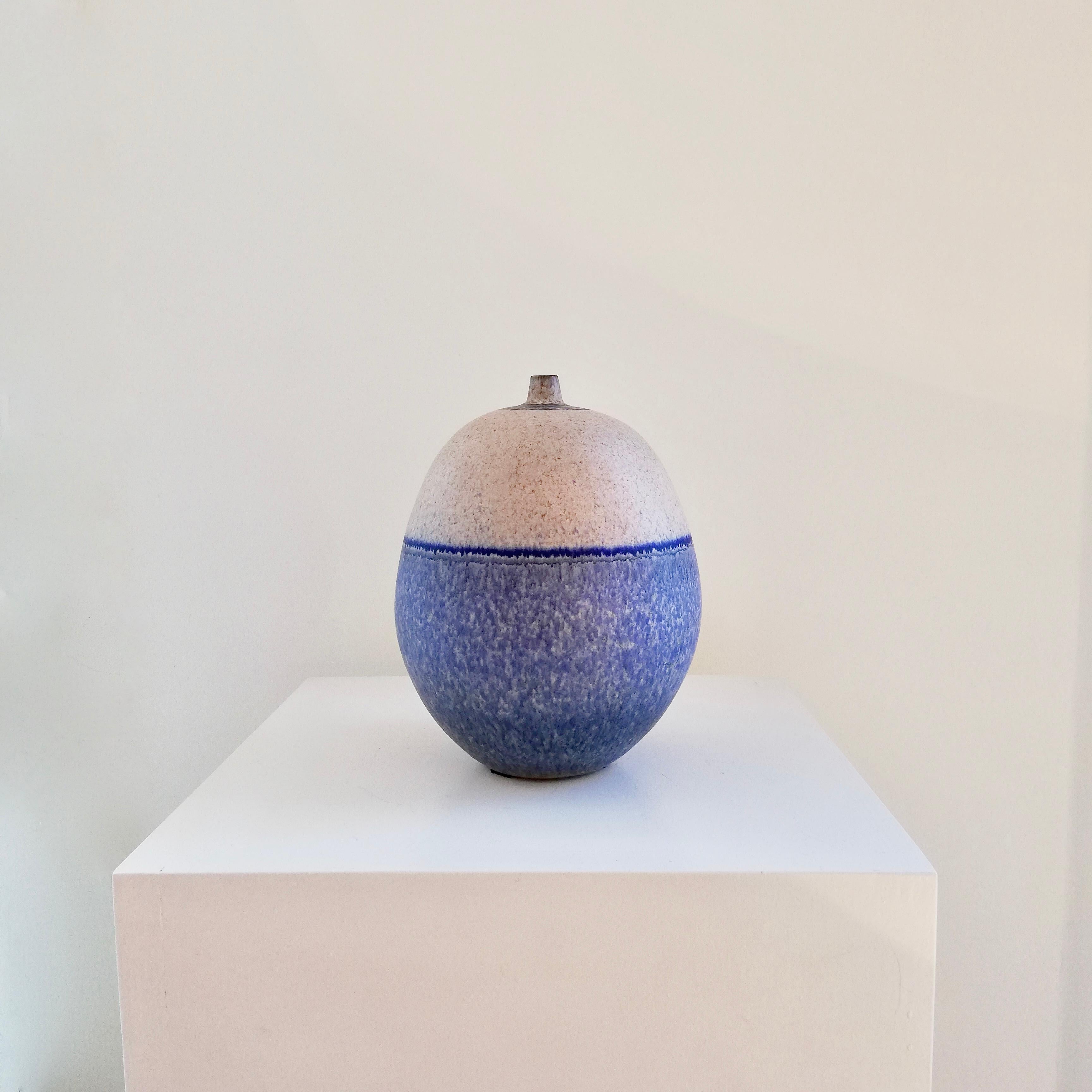 Joan Carrillo Ceramic Vase, circa 1975, Spain 1