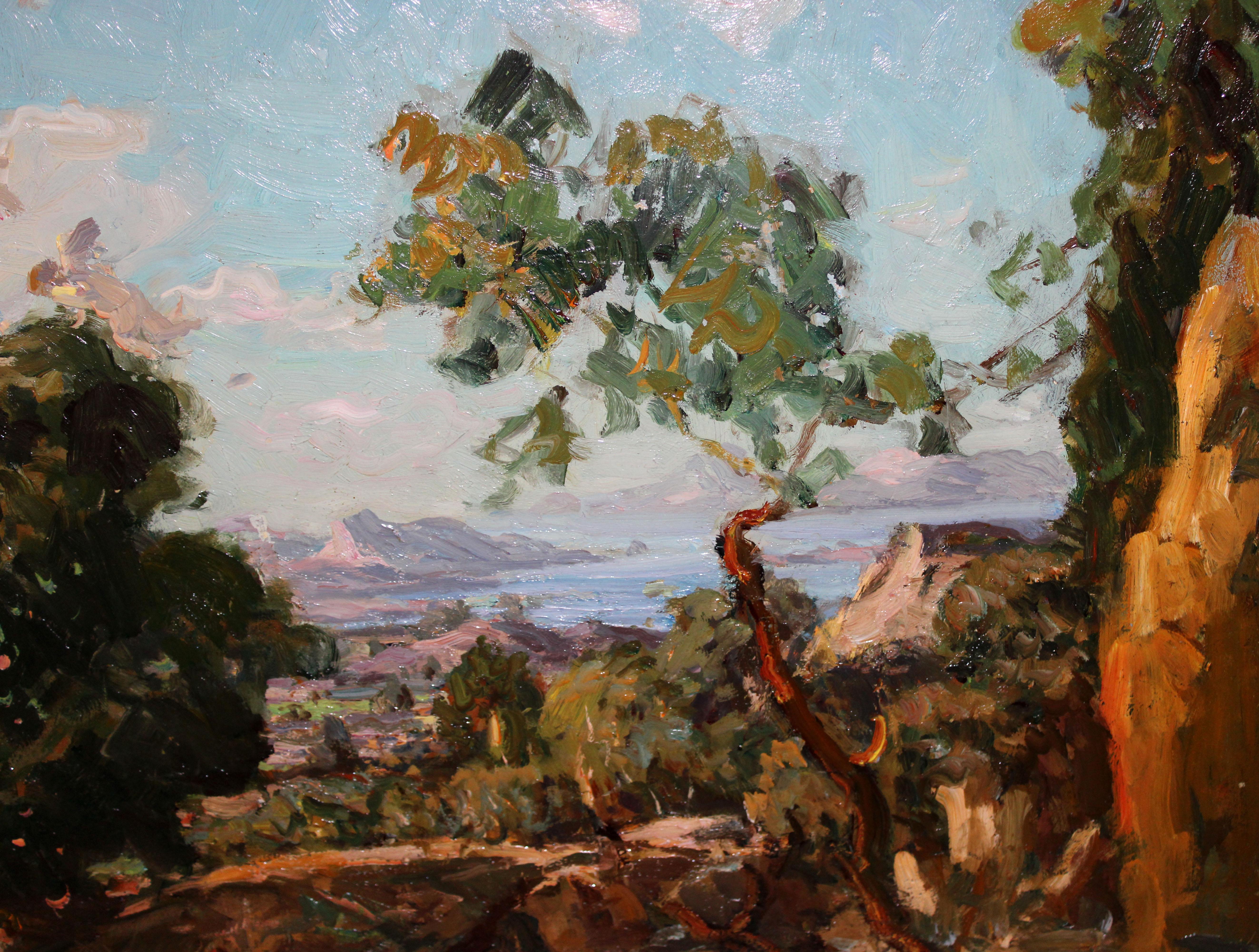 Joan Colom i Agustí (1879 - 1964) - Óleo sobre tablero - Bañistas en venta 6